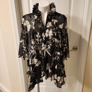 Jaipur Anthropologie Small Blouse Floral